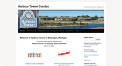 Desktop Screenshot of harbourtownecondos.com